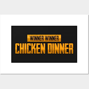 Winner Winner Chicken Dinner Posters and Art
